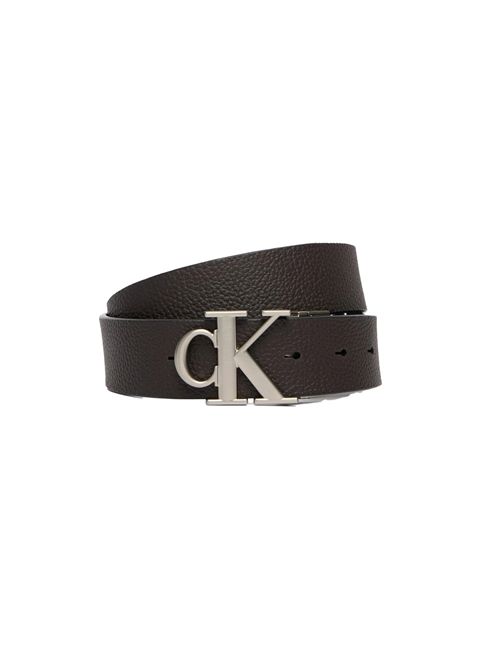 CALVIN KLEIN Cintura Reversibile in cuoio martellato CALVIN KLEIN | LV04D7049GR2F